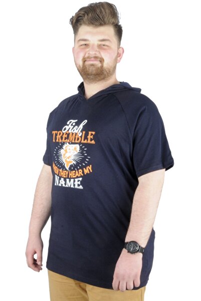 ModeXL Modna XL majica velikih dimenzija sa kapuljačom Akcija sada 22128 tamn...