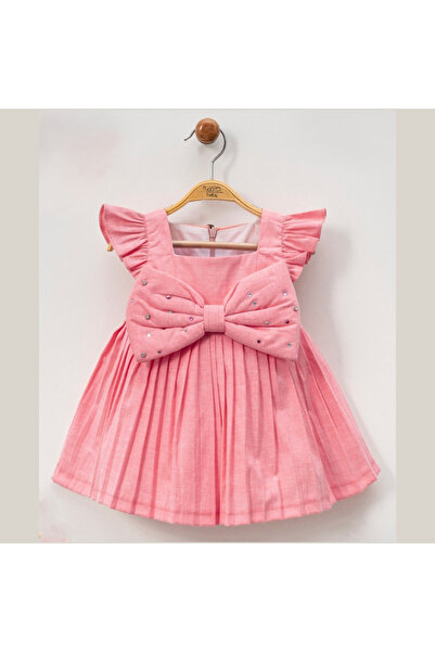 Micii Ștrumfi Rochie roz Kamelia pentru fete