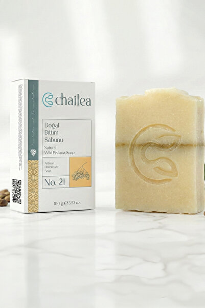 Chailea Natural Bıttım Soap Traditional Handmade Cold Method 100 Grams Pack of 5