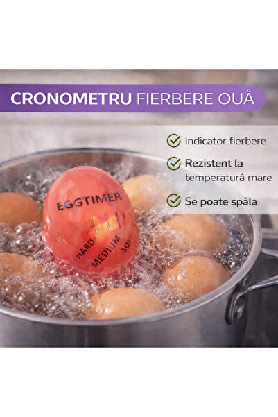 SMARTECH Cronometru pentru ouă cu indicator de fierbere