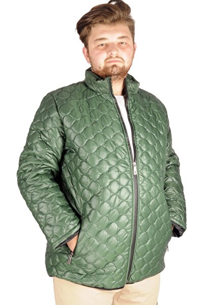 ModeXL معطف رجالي مقاس كبير من موديل XL Basic Bead 21041 Nefti