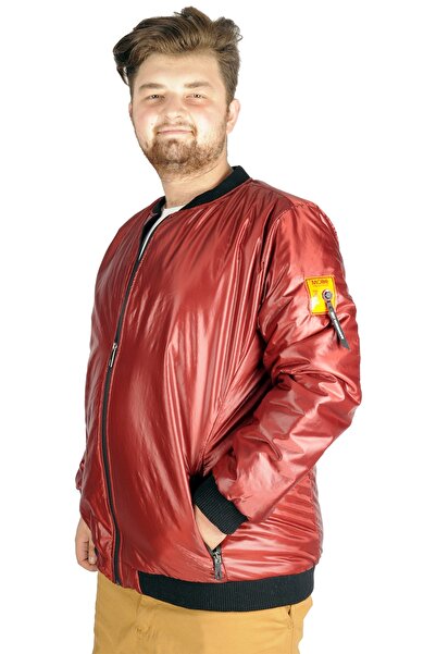 ModeXL Mode XL Великий розмір Чоловічий пуховик College Basic Wind 21227 Борд...