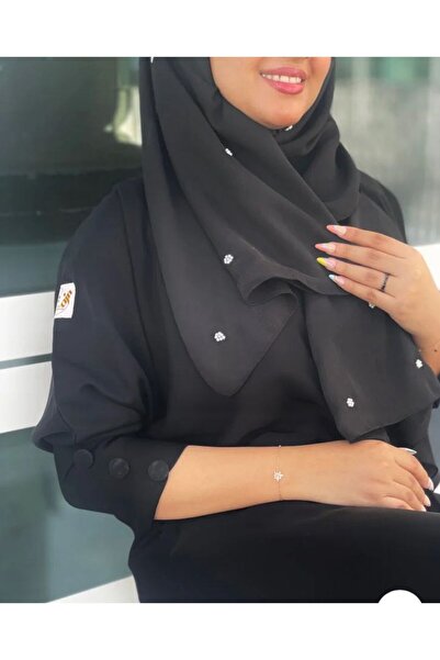 Veil Designer طرحة لولوة الربيع اناقه تفيض بالرقة اسو ملكي قماش بوال 190*60