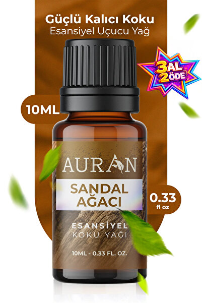AURAN Sandal Ağacı Esansiyel Uçucu Koku Yağı Difüzör Esansı Buhurdanlık Yağı ...