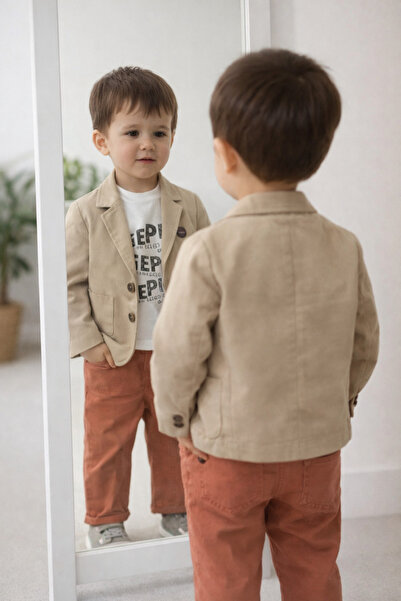 Babydola جاكيت جبردين بنطلون بادي بدلة رياضية للأولاد 3 قطع 13818