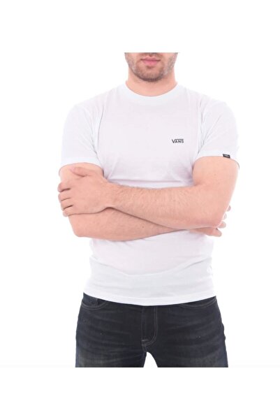 Vans Mn Left Chest Logo Tričko Černobílé pánské tričko