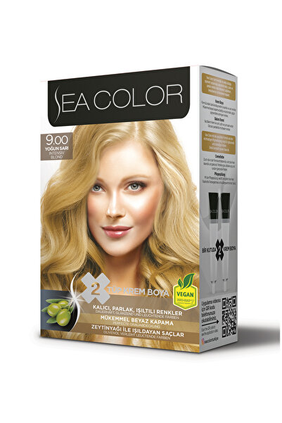 Sea Color Set Saç Boyası 9.00 Yoğun Sarı