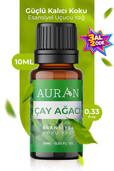 AURAN Çay Ağacı Esansiyel Uçucu Koku Yağı Ortam Kokusu Doğal Yağ Sihirli Küre...