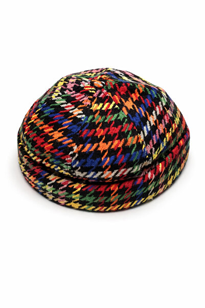 ZERAMİNE Pălărie de pescar unisex cu textura de lână – Model Docker vintage -...