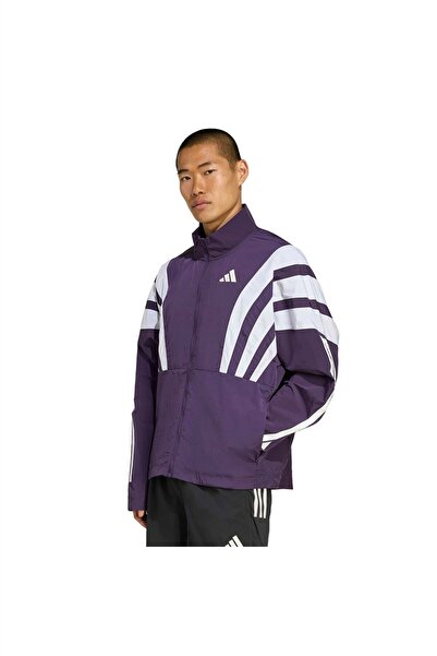 adidas Adizero Nyc Erkek Mor Koşu Rüzgarlığı