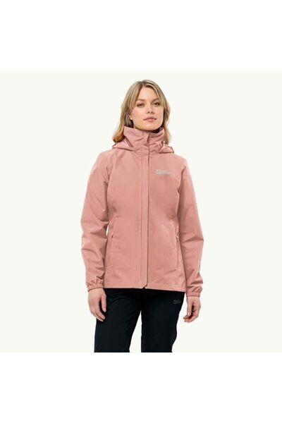 Jack Wolfskin Stormy Point 2l Jkt W Women's Pink Clothing\jacket\1111202-2919