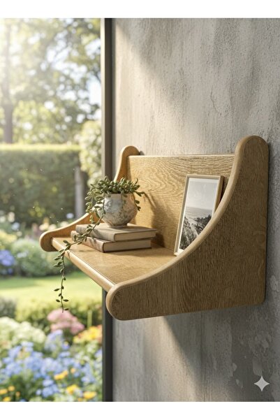 BELENDİ Premium Ürün Gizli Montajlı Uçan Raf 50cm x 21cm ,Kitaplık Mutfak Ban...