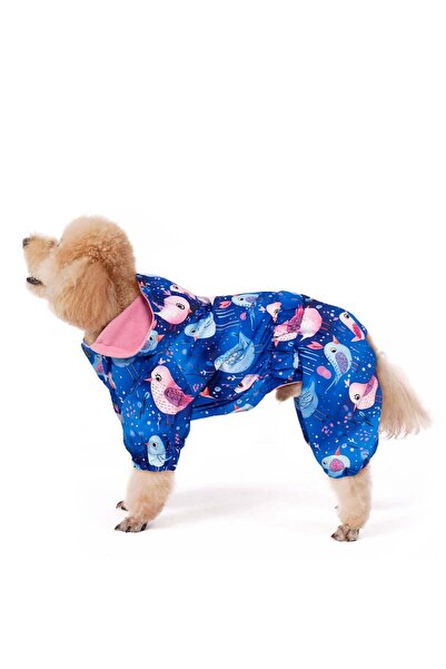 fouramour بدلة للكلاب مبطنة بالصوف ومقاومة للماء "نائت بيردز"