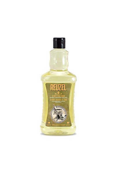 Reuzel 3 in 1 Moisturizing Shampoo for Men Suitable for Daily Use 1000 ml