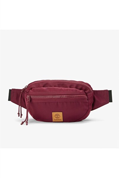 Timberland Nylon Unisex Bordo Bel Çantası