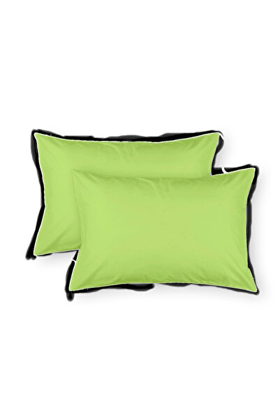 AGLIKA Set of 2 Aglika pillowcases, 50x70 cm, 100% cotton, green