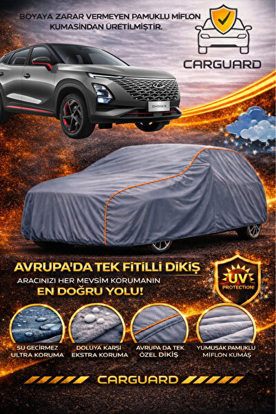 CarGuard غطاء سيارة من القماش المشمع متوافق مع سيارة شيري أومودا 5، غطاء خيمة...