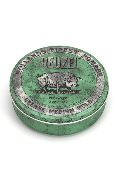 Reuzel Green Pomade Grease Kalın Telli ve Kıvırcık Saçlar için 340Gr