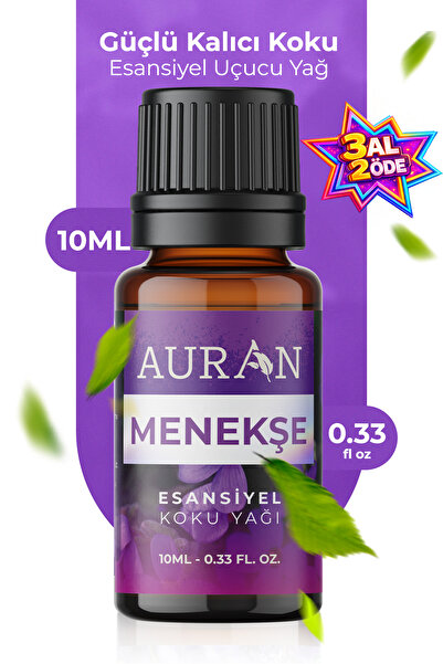 AURAN Menekşe Esansiyel Uçucu Koku Yağı Ortam Kokusu Doğal Yağ Sihirli Küre H...