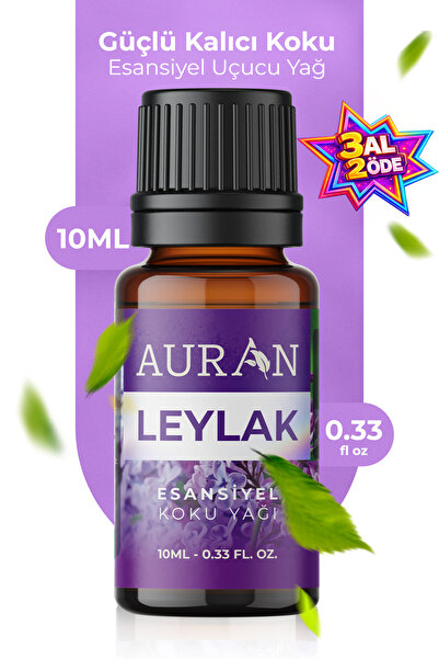 AURAN Leylak Esansiyel Uçucu Koku Yağı Difüzör Esansı Buhurdanlık Yağı Aromat...