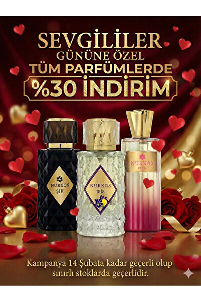 nurxos Lavanta Edp 65 ML – Aromatik Çiçeksi Kadın Parfümü - 9712