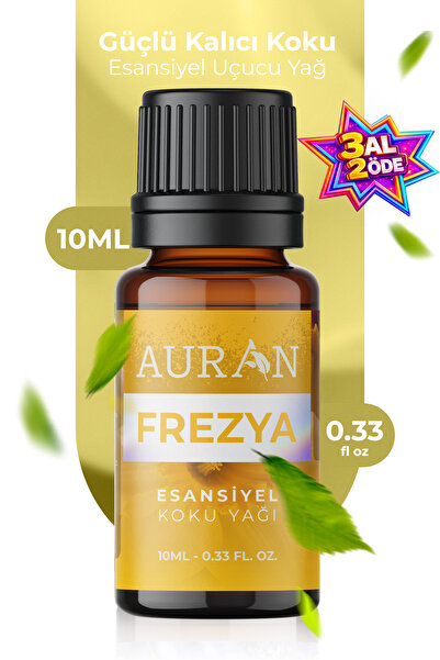 AURAN Frezya Esansiyel Uçucu Koku Yağı Difüzor Esansı Buhurdanlık Yağı Aromat...