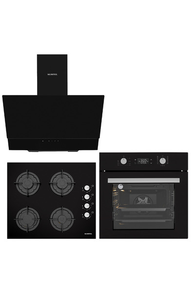 KUMTEL Digital Plus 15 Programlı Ankastre Set - Siyah