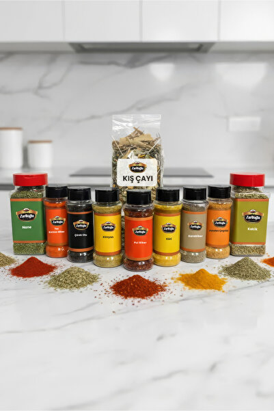Zarifoğlu Temel Baharat Seti 9’lu Kış Çayı Hediyeli