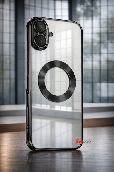 Ceponya غطاء فاخر من السيليكون لهاتف آيفون 17 مع حماية للكاميرا وزوايا ملونة ...