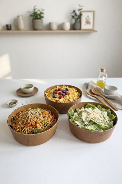 CASTEROLİ 3-Piece 16 cm Round Bowl