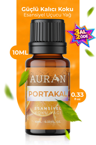 AURAN Portakal Esansiyel Uçucu Koku Yağı Ortam Kokusu Doğal Yağ Sihirli Küre ...