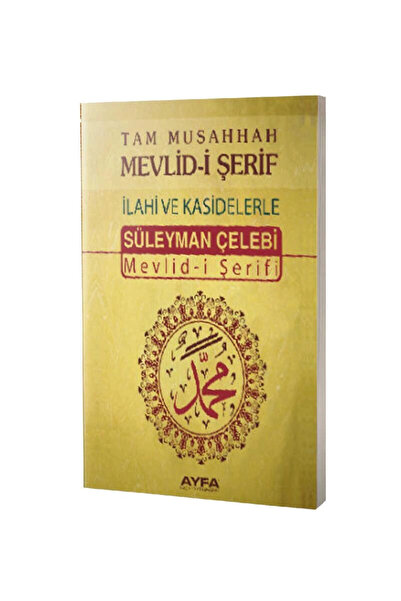 Ayfa Basın Yayın Tam Musahhah Mevlid I Şerif Ilahiler Ve Kasidelerle//süleyma...