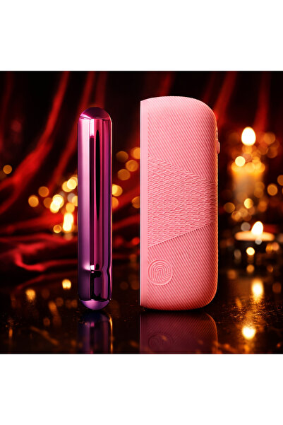 REKS İQOS İLLUMA SİLİKON KILIFI PEMPE VE YAN KAPAK GÖKKUŞAĞI TONUNDA TAM KAPL...