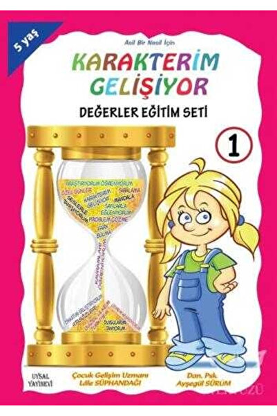 Uysal Yayınevi Karakterim Gelişiyor Değerler Eğitim Seti (5 YAŞ) (8 KİTAP)