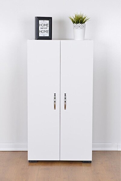 KZY 110 Cm Oyuncak Dolabı Organizer Dolabı Beyaz