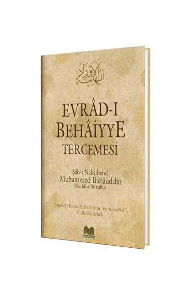Kitap Kalbi Yayıncılık Evradı Behaiyye Tercemesi  Hamza Tatlı