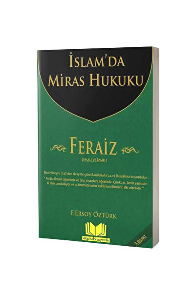 Kitap Kalbi Yayıncılık İslamda Miras Hukuku Feraiz