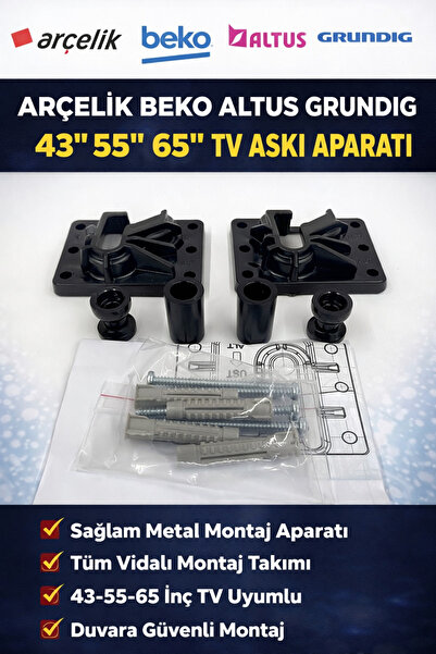 Arçelik Beko Altus Grundig 43''55''65'' Tv Askı Aparatı