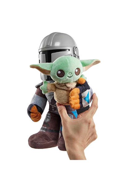Star Wars Clan Of Two: Mandalorian & Grogu Feature Plush
