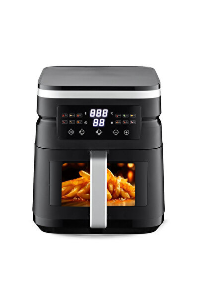 STARCREST Фритюрник с горещ въздух STARCREST SFR-7020WBK, 7 литра, 2 горни/до...