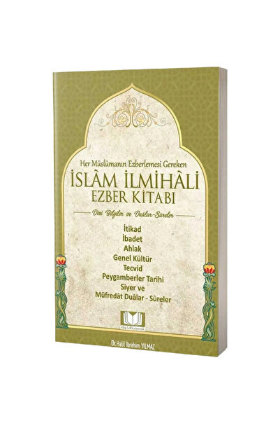 Kitap Kalbi Yayıncılık İslam İlmihali Ezber Kitabı Dini Bilgiler