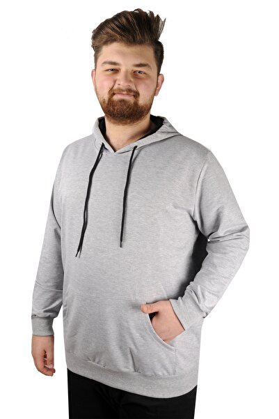 ModeXL Mode XL Büyük Beden Eşofman Üstü 2ip Basic 20569 Grimelanj