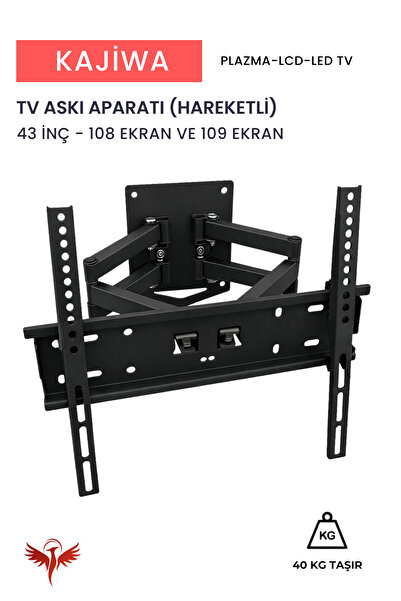 KAJİWA 43 İNÇ ASKI APARATI HAREKETLİ (108 EKRAN VE 109 EKRAN) Tüm Marka ve mo...