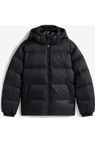 Tommy Jeans Hooded puffer jacket, Black, XL