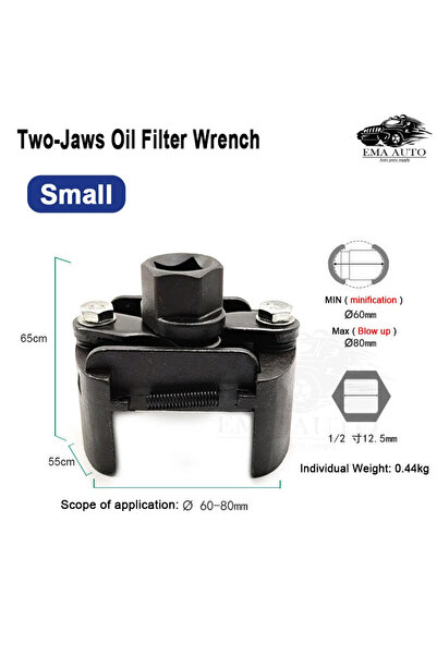 Choice Small 60-105mm Adjustable Steel Spanner For Car Oil Filter Wrench Fuel...