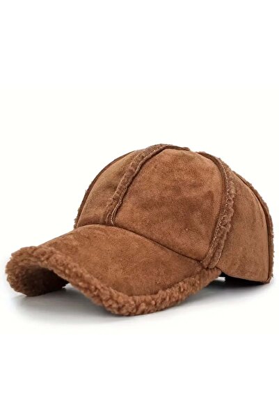 ACAR TAKI قبعة صوف ناعمة للجنسين للخريف والشتاء باللون البني ACR7162