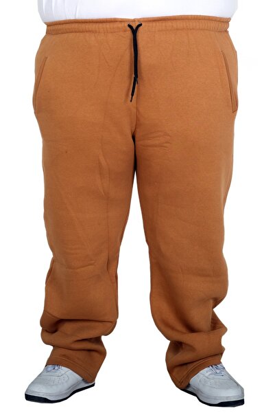 ModeXL Mode XL Büyük Beden Erkek Eşofman Altı Classic 3 İp 11103 Tarçın