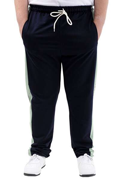 ModeXL Ανδρικό παντελόνι - Τσέπη, στάμπα, Navy, Mode XL, SPORT 24516