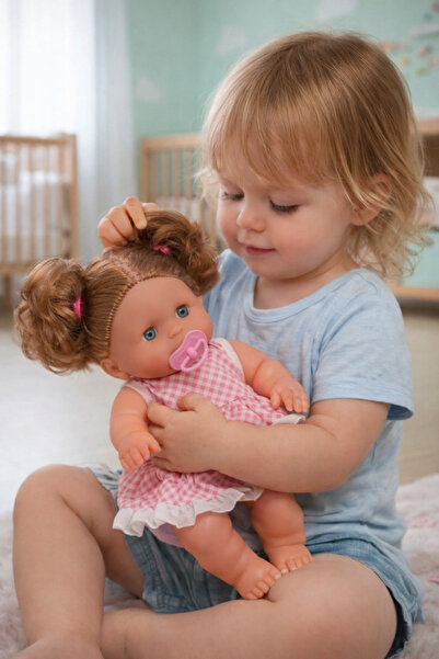 ŞAŞKIN HOUSE SEVİMLİ AĞLAYAN BEBEK KONUŞAN OYUN VE UYKU ARKADAŞI & EMZİĞİMİ A...