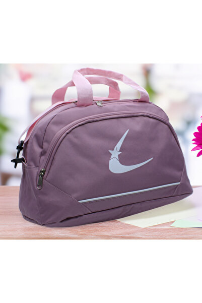 Bevitton Lavender Two-Compartment Long Strap Unisex Medium-Sized Travel Fitne...